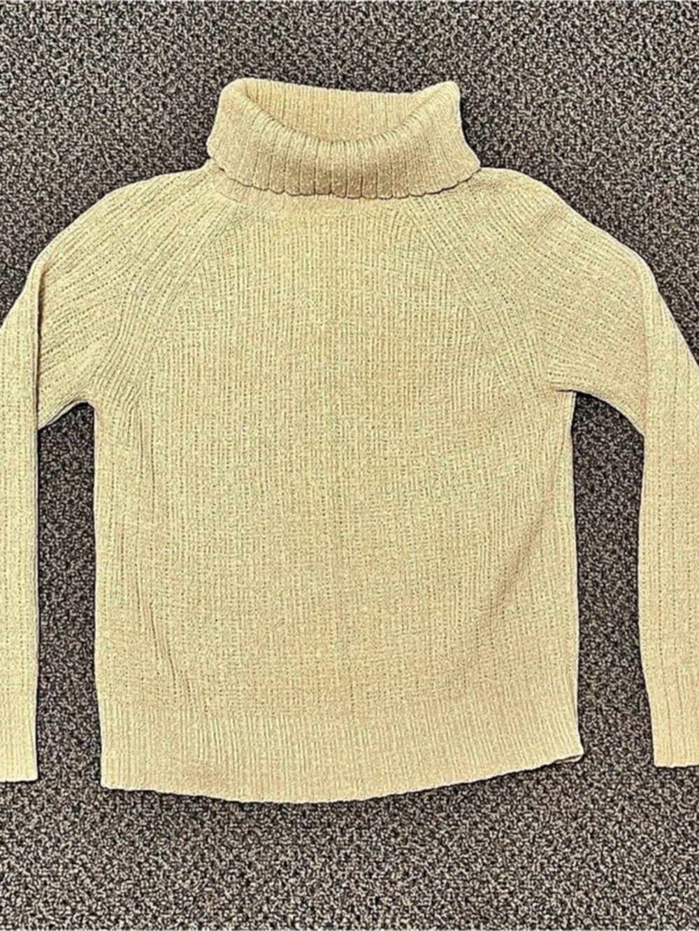 Bill Atkinson Glen of Michigan Cream Turtleneck Sweater